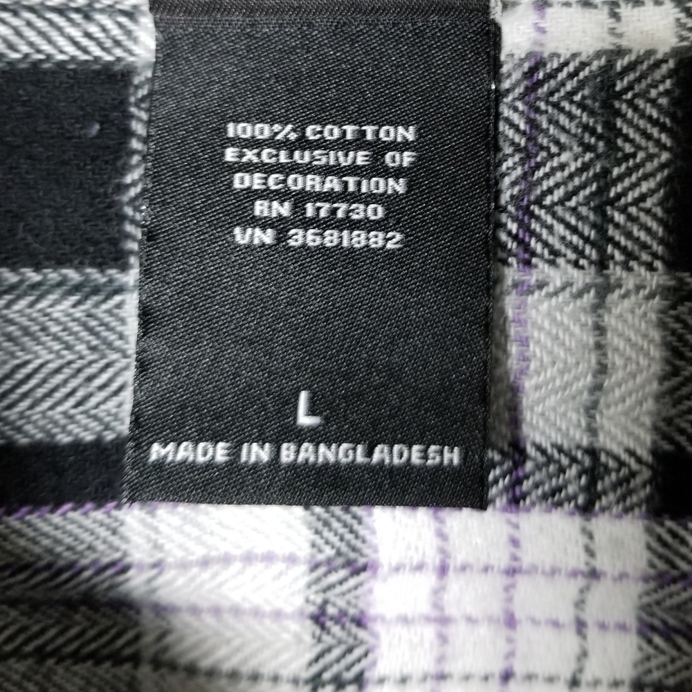 Shaun White flannel boys shirt size L - Picture 2 of 6